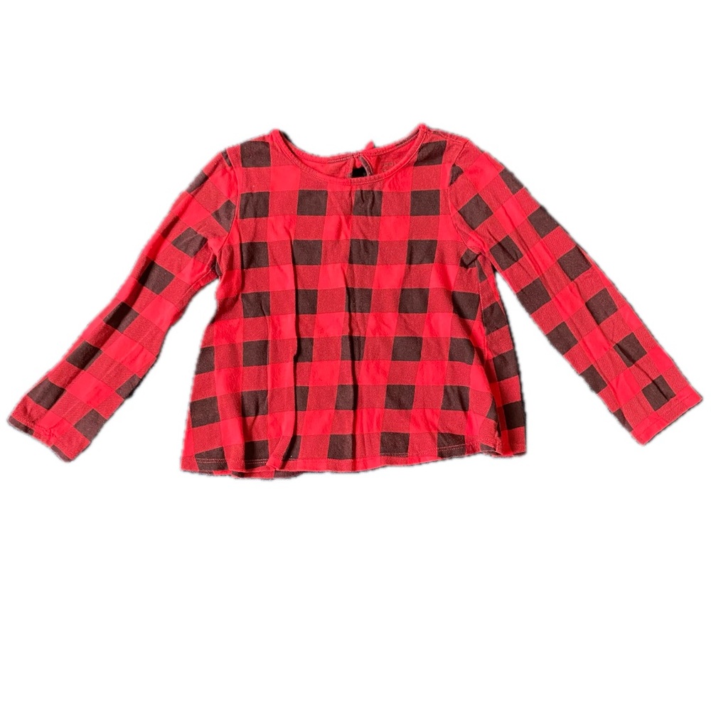 ♥️ JUMPING BEANS 4T plaid long sleeve